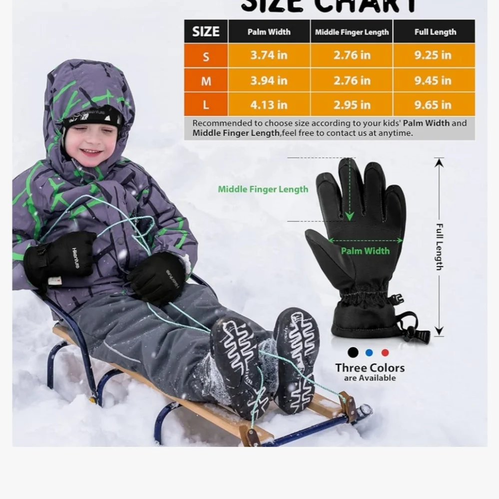 hikenture waterproof gloves